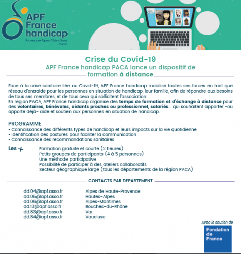 Formation  et atelier d'échange collaboratif APF France handicap Covid 19.png